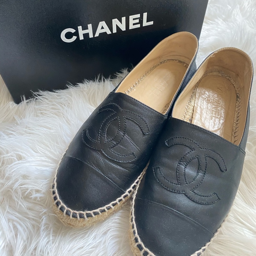 Authentic Chanel Espadrilles